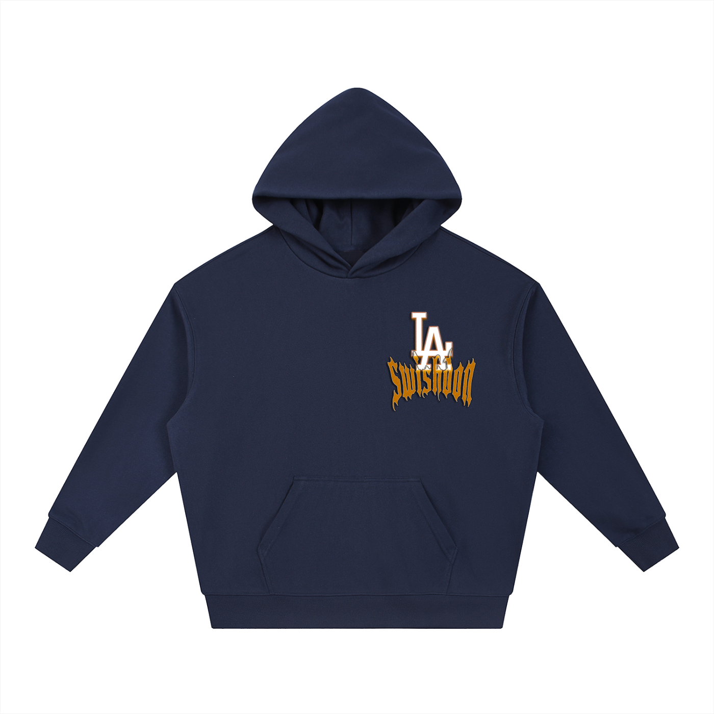 La essential boxy heavyweight drop-shoulder hoodie