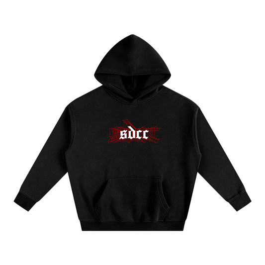 oversize fleeced hoodie
