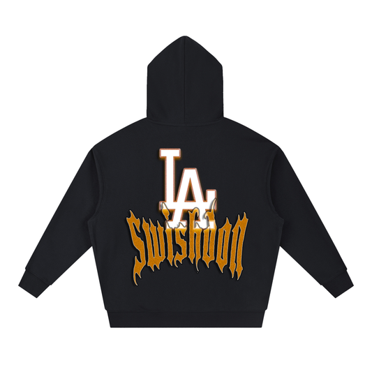 La essential boxy heavyweight drop-shoulder hoodie