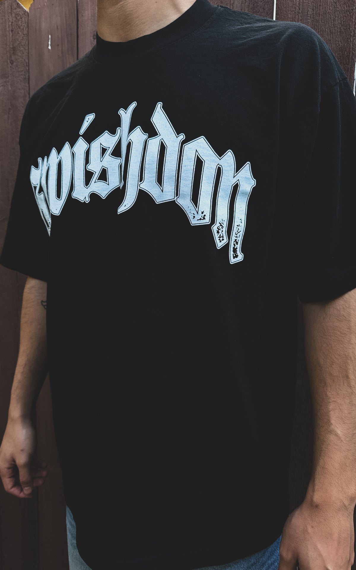 glow logo tee