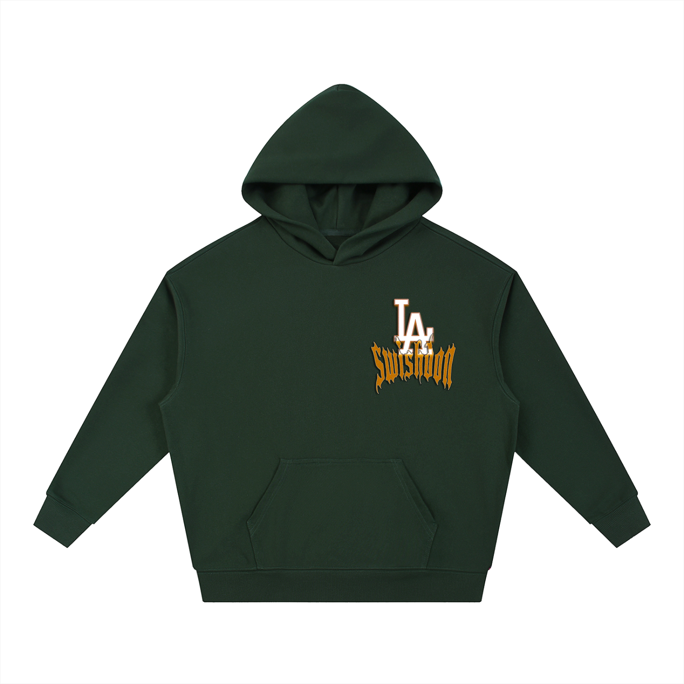La essential boxy heavyweight drop-shoulder hoodie
