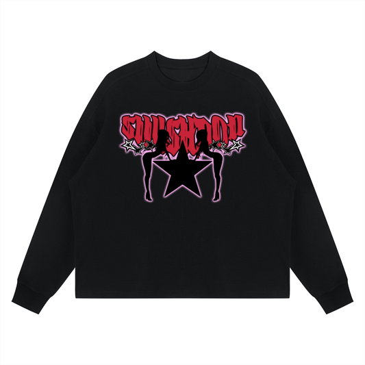 star girls waffle box ls