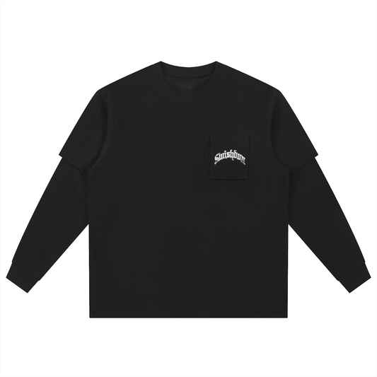 tripled t long sleeve tee